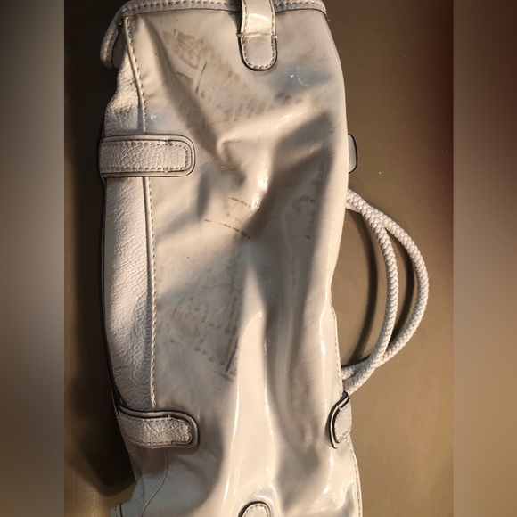 White Guess Satchel - Picture 8 of 11
